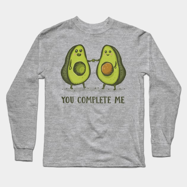 You Complete Me Long Sleeve T-Shirt by kg07_shirts